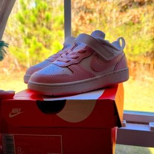 Pink Nike Girls 8c